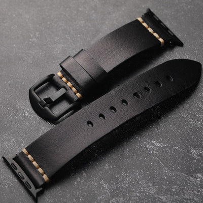 Vollnarbenlederband für die Apple Watch