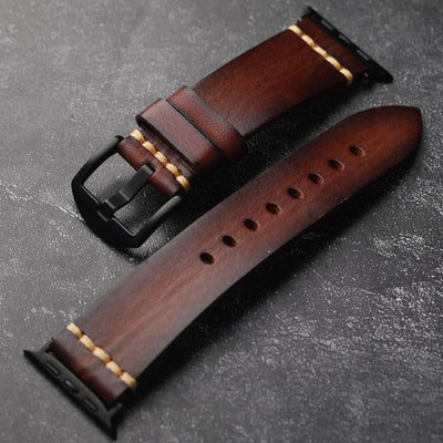 Vollnarbenlederband für die Apple Watch