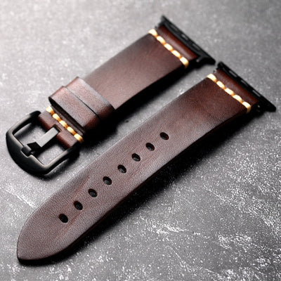 Vollnarbenlederband für die Apple Watch