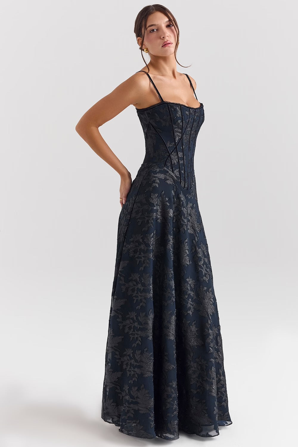 Katharina- Elegante Kleid Mit Klassischer Silhouette