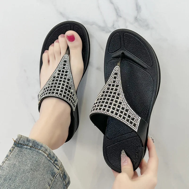 Pelagia- Comfortabele Platform Sandalen voor Zomeruitjes