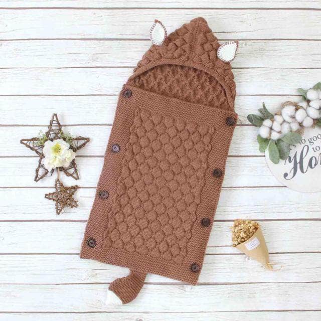 Gestrickter Babyschlafsack – Livia