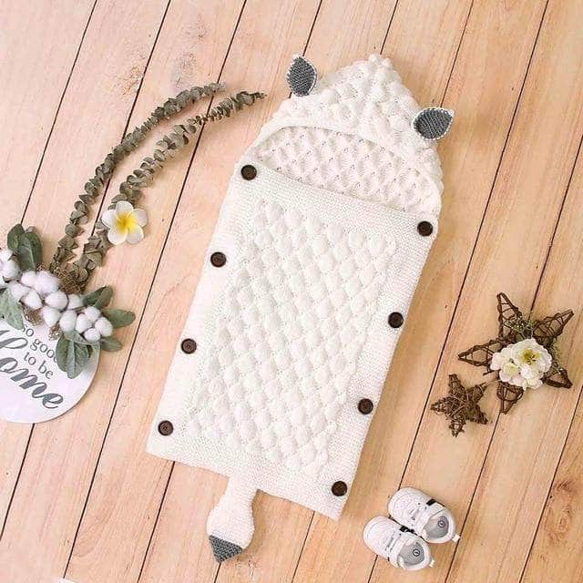 Gestrickter Babyschlafsack – Livia