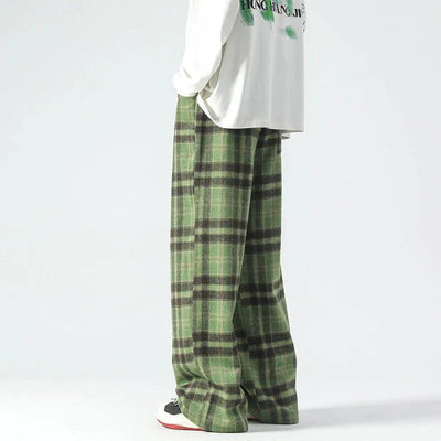 Dwight - Herren Dawnstring Plaid Hose