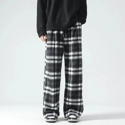 Dwight - Herren Dawnstring Plaid Hose